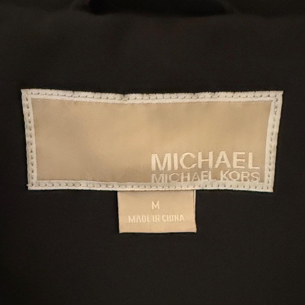 Michael Kors Microfiber Black Jacket - image 8